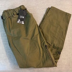 Mountain Hardwear Green Hiking Pants